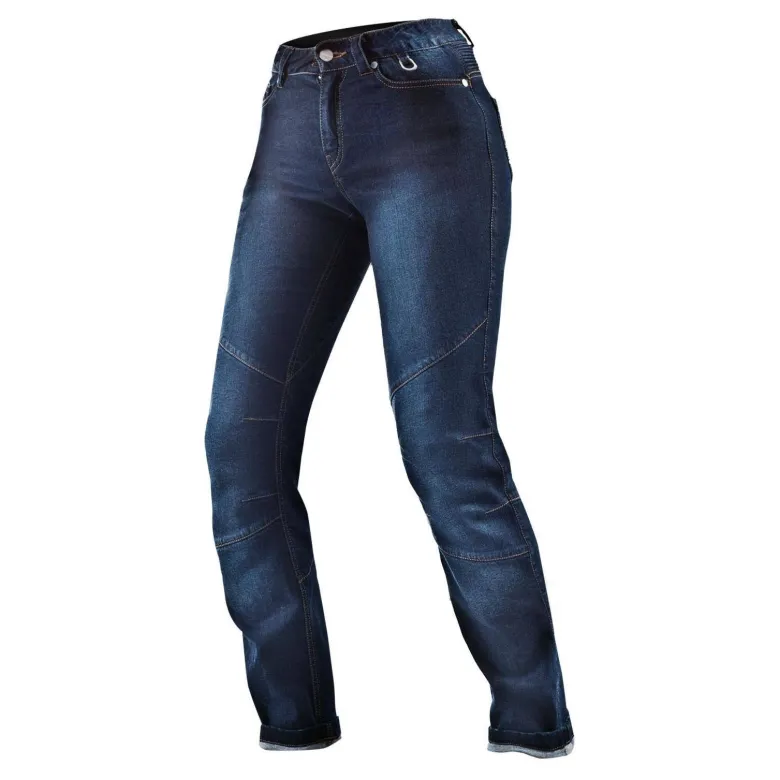 Jeansy motocyklowe damskie SHIMA SANSA BLUE niebieski