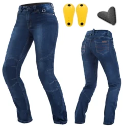 Jeansy motocyklowe damskie SHIMA SANSA BLUE niebieski