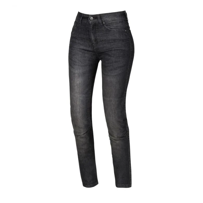Jeansy motocyklowe damskie SECA DELTA ONE LADY BLACK czarny