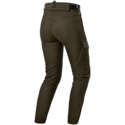 Jeansy motocyklowe damskie SHIMA RECON LADY GREEN zielony