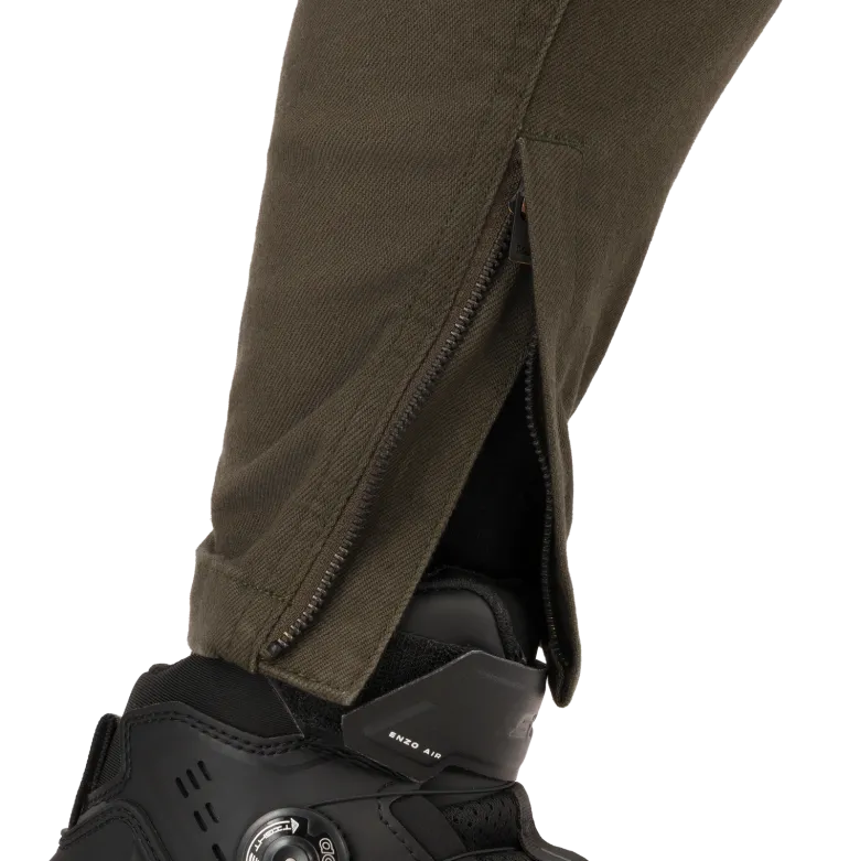 Jeansy motocyklowe damskie SHIMA RECON LADY GREEN zielony