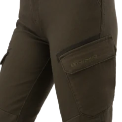 Jeansy motocyklowe damskie SHIMA RECON LADY GREEN zielony