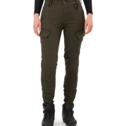 Jeansy motocyklowe damskie SHIMA RECON LADY GREEN zielony