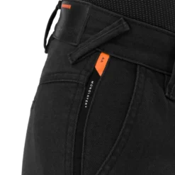 Jeansy motocyklowe damskie SHIMA RECON LADY BLACK czarny