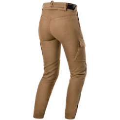 Jeansy motocyklowe damskie SHIMA RECON LADY SAND beżowy