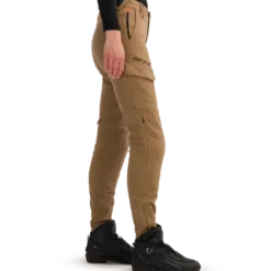 Jeansy motocyklowe damskie SHIMA RECON LADY SAND beżowy
