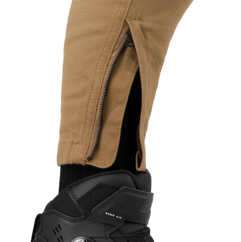 Jeansy motocyklowe damskie SHIMA RECON LADY SAND beżowy
