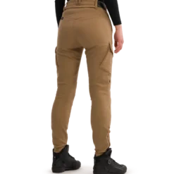 Jeansy motocyklowe damskie SHIMA RECON LADY SAND beżowy