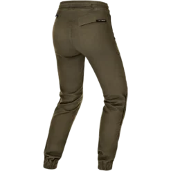 Jeansy motocyklowe damskie SHIMA JOGGSY LADY KHAKI zielony