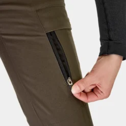 Jeansy motocyklowe damskie SHIMA JOGGSY LADY KHAKI zielony