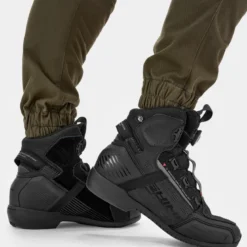 Jeansy motocyklowe damskie SHIMA JOGGSY LADY KHAKI zielony