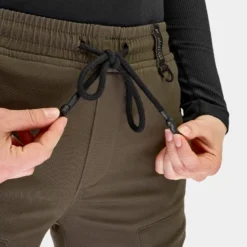 Jeansy motocyklowe damskie SHIMA JOGGSY LADY KHAKI zielony
