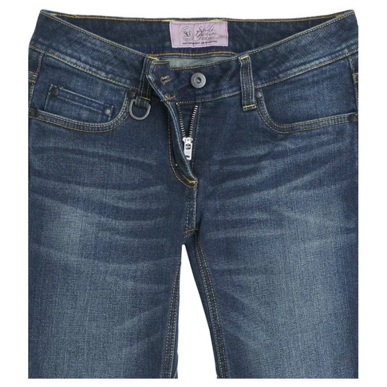Jeansy motocyklowe damskie SPIDI J-TRACKER LADY DARK BLUE granatowy niebieski