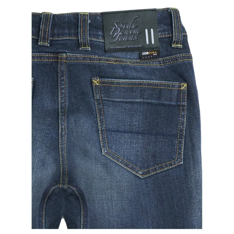 Jeansy motocyklowe damskie SPIDI J-TRACKER LADY DARK BLUE granatowy niebieski