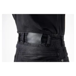 Jeansy motocyklowe OZONE HORNET II WASHED czarny