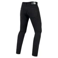 Jeansy motocyklowe OZONE STRIKER SLIM FIT BLACK czarny