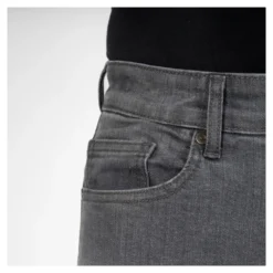 Jeansy motocyklowe OZONE STRIKER REGULAR WASHED GREY szary