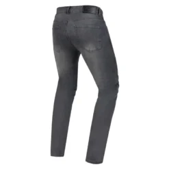 Jeansy motocyklowe OZONE STRIKER REGULAR WASHED GREY szary