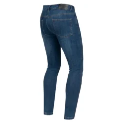 Jeansy motocyklowe OZONE STRIKER SLIM FIT WASHED BLUE niebieski