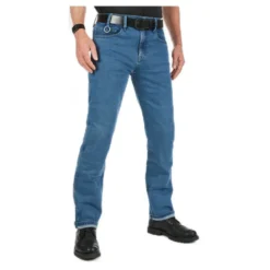 Jeansy motocyklowe PANDO MOTO JAMES REGULAR BLUE niebieski