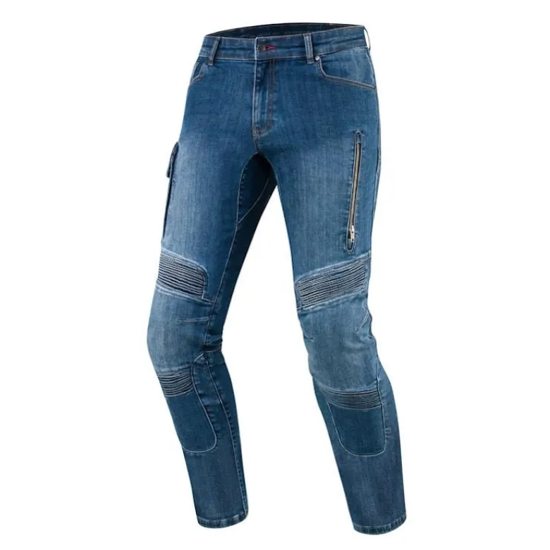 Jeansy motocyklowe REBELHORN VANDAL DENIM BLUE niebieski