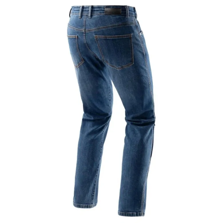 Jeansy motocyklowe REBELHORN CLASSIC MONOLAYER WASHED BLUE niebieski