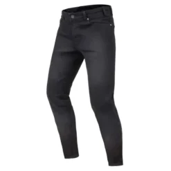 Jeansy motocyklowe REBELHORN CLASSIC III SLIM FIT WASHED BLACK czarny
