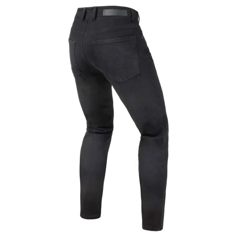 Jeansy motocyklowe REBELHORN CLASSIC III SKINNY WASHED BLACK czarny