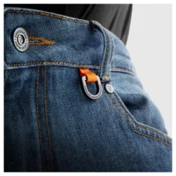 Jeansy motocyklowe REBELHORN VANDAL MONOLAYER WASHED BLUE niebieski