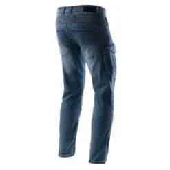 Jeansy motocyklowe REBELHORN VANDAL MONOLAYER WASHED BLUE niebieski