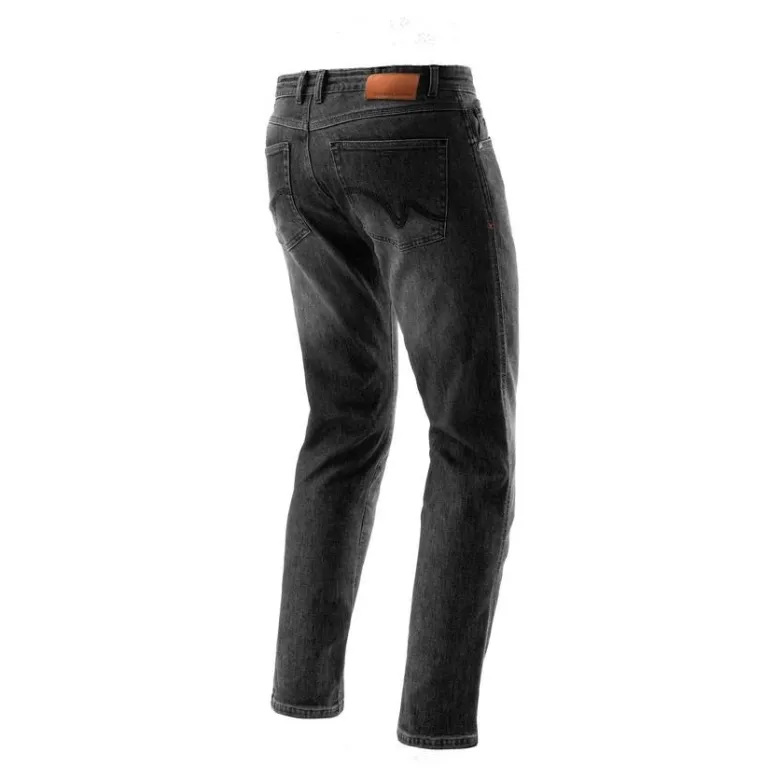 Jeansy motocyklowe REBELHORN BRONCO MONOLAYER WASHED BLACK czarny