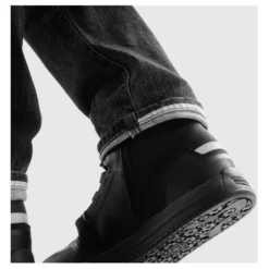 Jeansy motocyklowe REBELHORN BRONCO MONOLAYER WASHED BLACK czarny