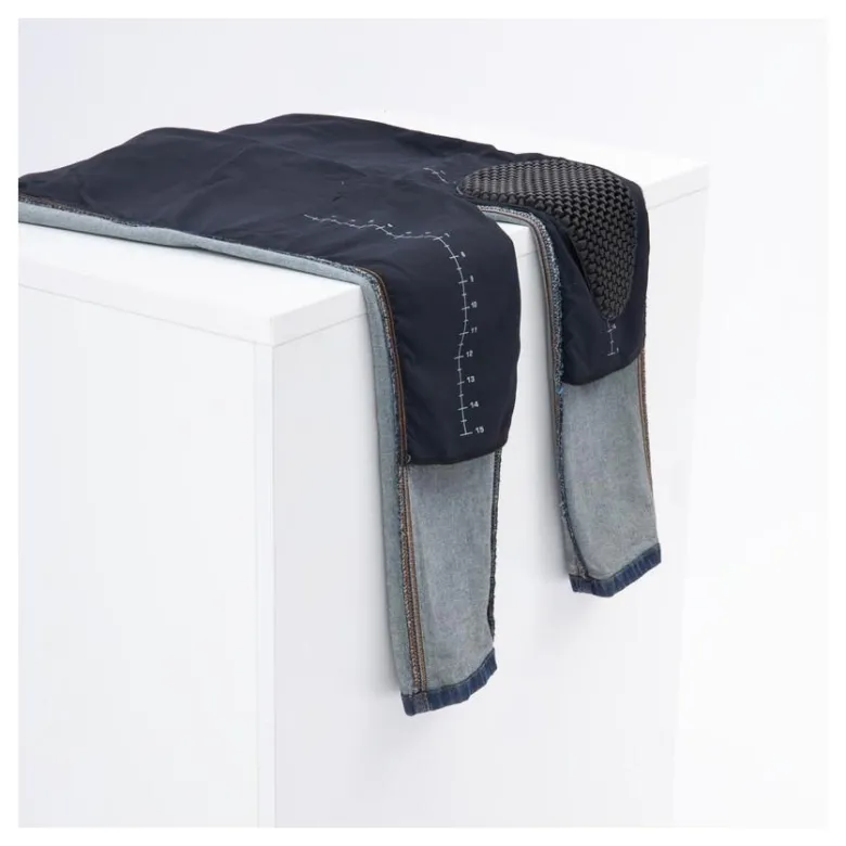 Jeansy motocyklowe REBELHORN NOMAD TAPERED FIT WASHED BLACK czarny