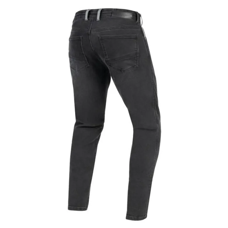 Jeansy motocyklowe REBELHORN NOMAD TAPERED FIT WASHED BLACK czarny