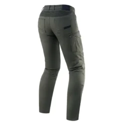 Jeansy motocyklowe REBELHORN VANDAL TWILL OLIVE zielony