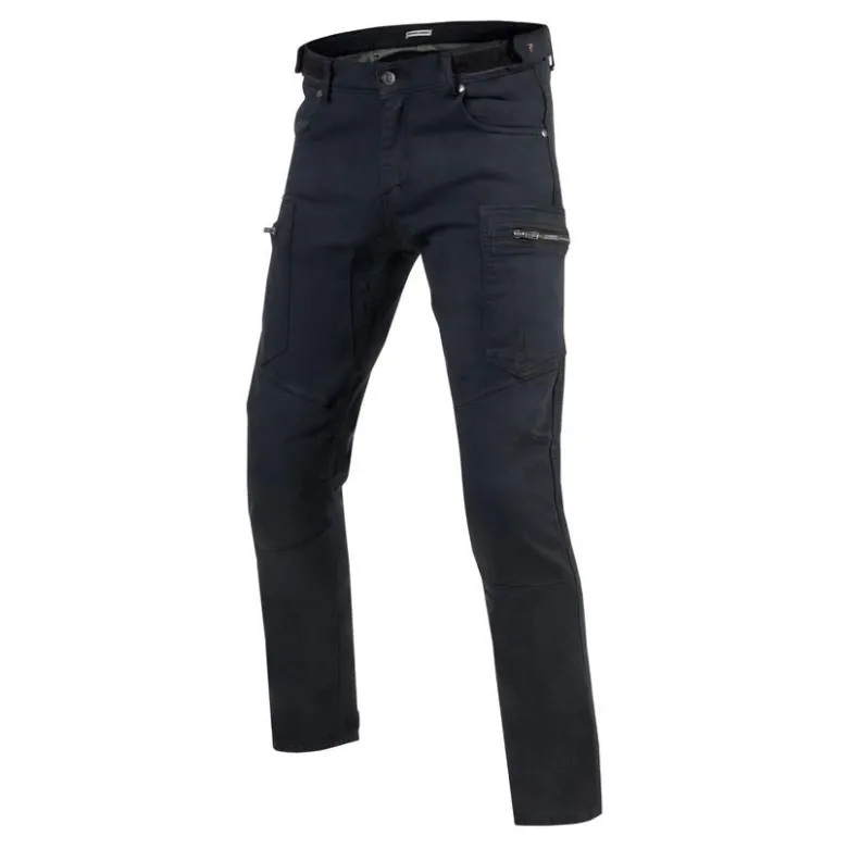 Jeansy motocyklowe REBELHORN URBAN III WASHED BLACK czarny