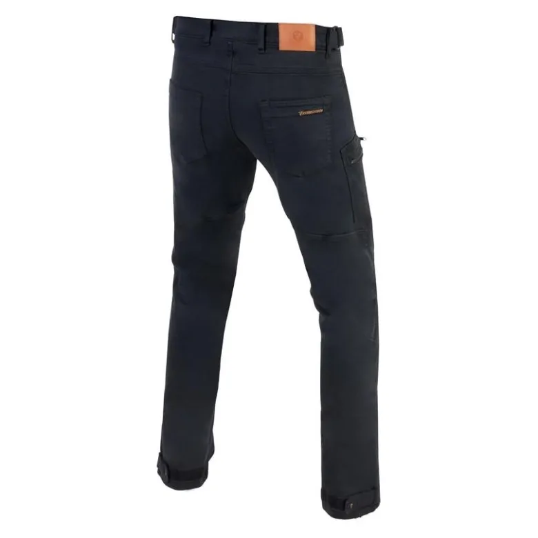 Jeansy motocyklowe REBELHORN URBAN III WASHED BLACK czarny
