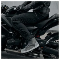 Jeansy motocyklowe REBELHORN URBAN III WASHED BLACK czarny