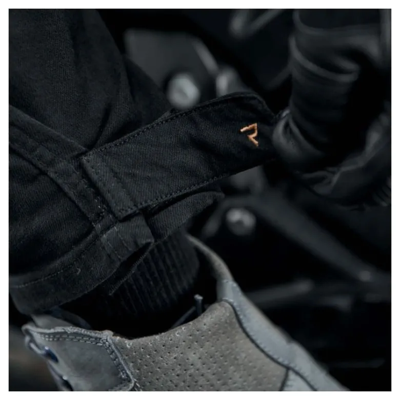 Jeansy motocyklowe REBELHORN URBAN III WASHED BLACK czarny