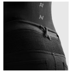 Jeansy motocyklowe REBELHORN FASTER BLACK czarny