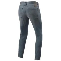 Jeansy motocyklowe REVIT CARLIN SK MEDIUM GREY USED szary