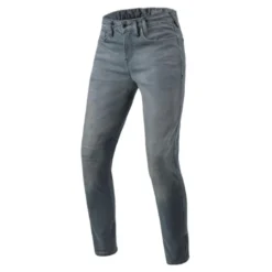 Jeansy motocyklowe REVIT CARLIN SK MEDIUM GREY USED szary