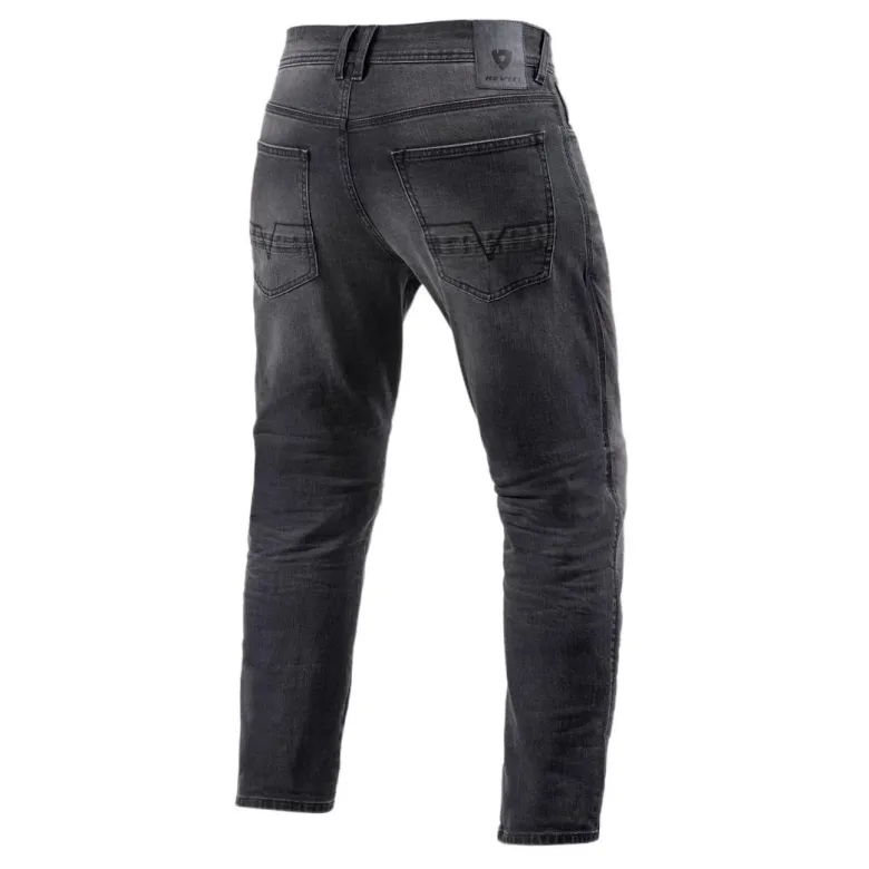 Jeansy motocyklowe REVIT DETROIT 2 MEDIUM GREY USED szary