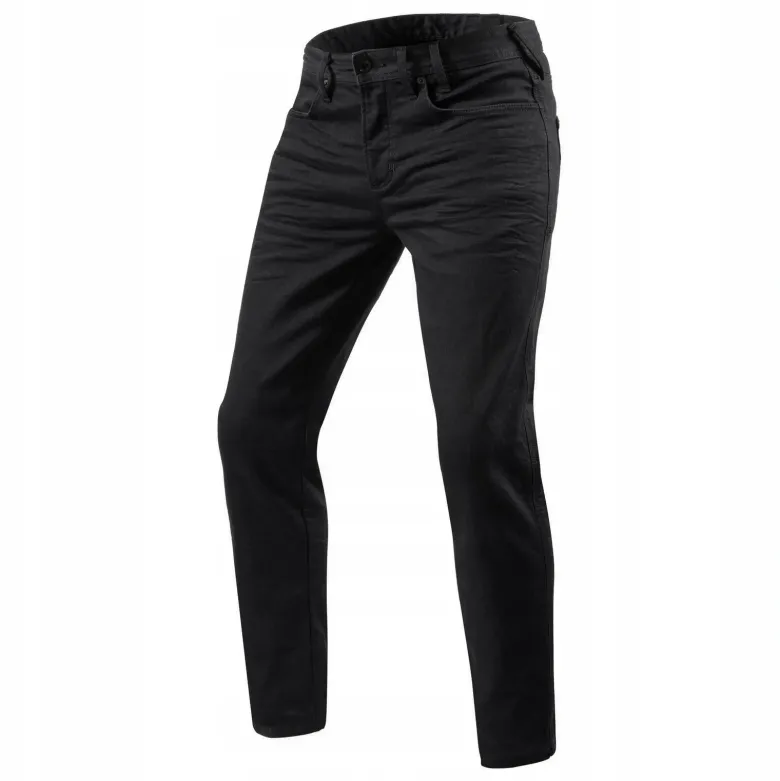 Jeansy motocyklowe REVIT JACKSON 2 BLACK czarny