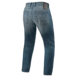 Jeansy motocyklowe REVIT KEEGAN TAPERED MEDIUM BLUE VINTAGE niebieski