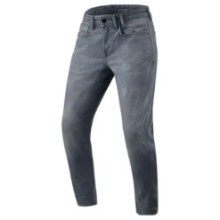Jeansy motocyklowe REVIT KEEGAN TAPERED MEDIUM GREY USED szary