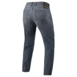 Jeansy motocyklowe REVIT KEEGAN TAPERED MEDIUM GREY USED szary