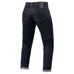 Jeansy motocyklowe REVIT LEWIS SELEVEDGE DARK BLUE niebieski