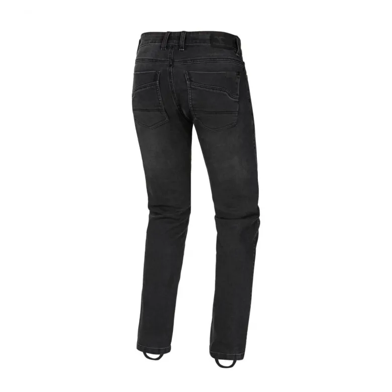Jeansy motocyklowe SECA NIGHT CITY ARMALITH BLACK czarny