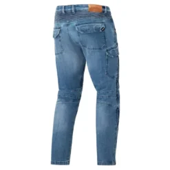Jeansy motocyklowe SECA SQUARE II BLUE niebieski